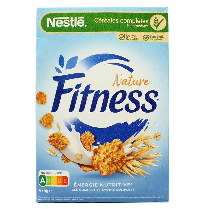 Nestlé Céréales nature Fitness : la boite de 475g