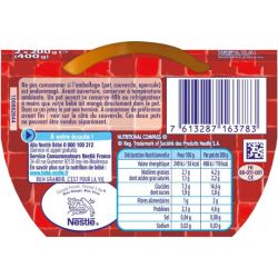 Nestlé Plat bébé dés 8 mois, P'Tits légumes poulet au lait de coco P'Tite Recette : le lot de 2 plats de 200g