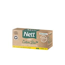 Nett Bio Tampons Digitaux Normal Boite X16