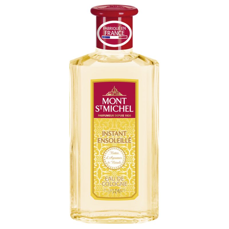 Mont Saint Michel Parfum Eau de Cologne Instant Ensoleillé : le flacon de 250mL