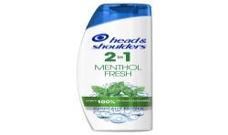 Head & Shoulders Shampoing Antipélliculaire 2 En 1 Menthe Fraîche : le flacon de 270mL