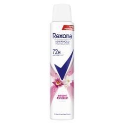 Rexona Déodorant Femme Spray Anti-Transpirant 72H Bright Bouquet : le spray de 200mL