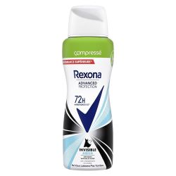 Rexona Déodorant invisible aqua 72h anti-transpirant 100Ml