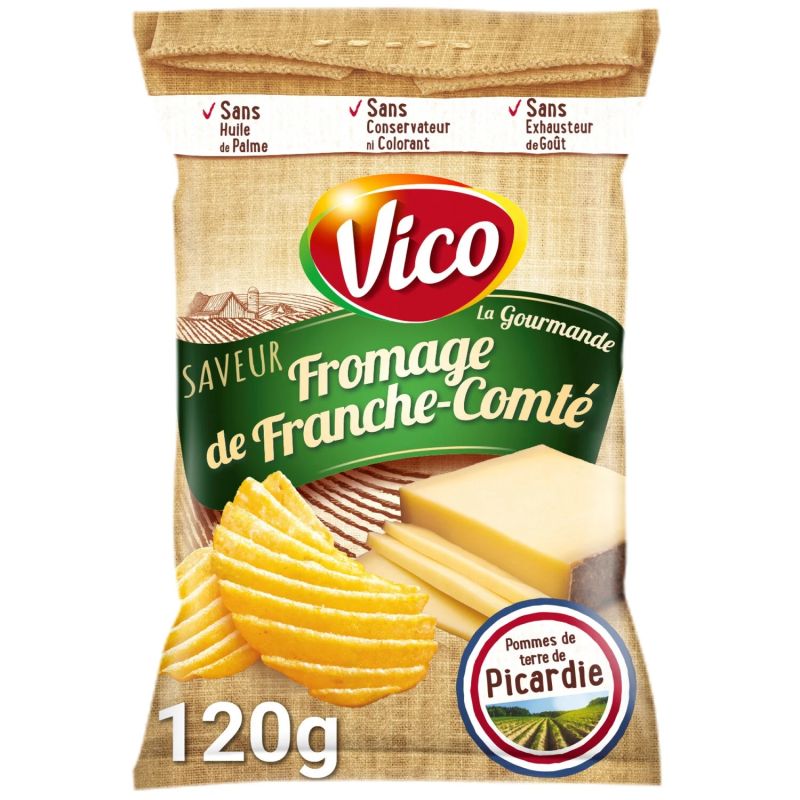 copy of Vico Chips Jambon De Pays 120G