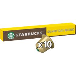 Starbucks Café Capsules Compatible Nespresso Sunday Day Blend Intensité 5 By Nespresso : 10 Capsules