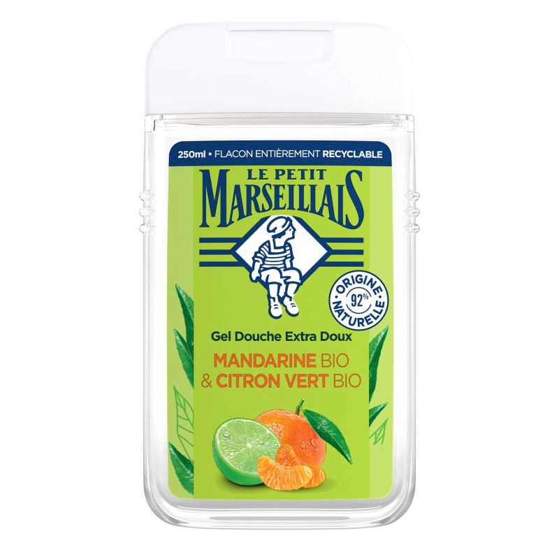 Le Pt.MarseiL'Ais P'Tit MarseiL'Ais Zel Douche Ext Doux Mandarine Citron Vert 250Ml