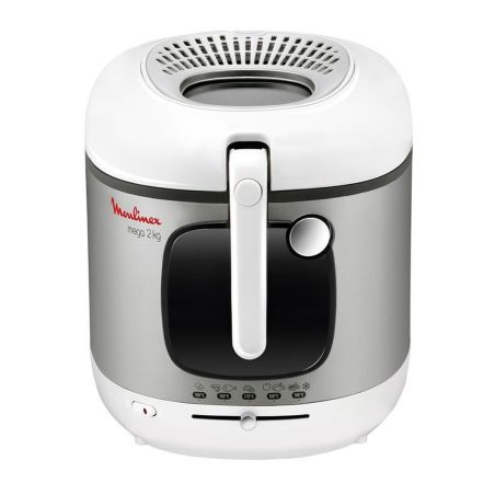 Moulinex Friteuse Am480070 Mega Xxl - 2100 W Capacité Huile 3.3L, Frites 2Kg