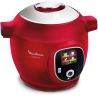 Moulinex Cookéo+ Multicuiseur Intelligent 180 Recettes 6L Jusqu'À 6 Personnes Modes De Cuisson, 1600W Rouge Ce85B510