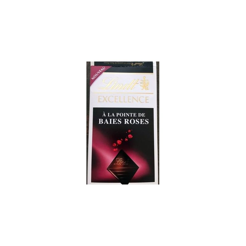 Lindt Exce Noir Baies Rose100G