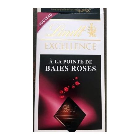 Lindt Exce Noir Baies Rose100G