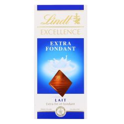 Lindt Excellence Chocolat Au Lait Extra Fondant : La Tablette De 100 G