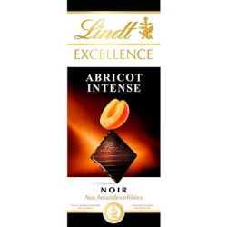 Lindt Excellence Chocolat Noir Abricot Amandes La Tablette De 100 G