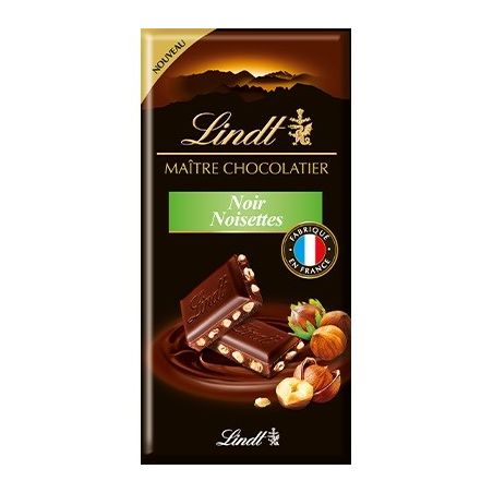 Lindt Maître Chocolatier Noir Noisettes 2X110G