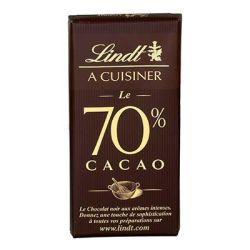Lindt Chocolat Dessert Noir Tablette 200G