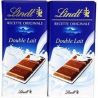 Lindt Double Lait Tablette 2 X100G