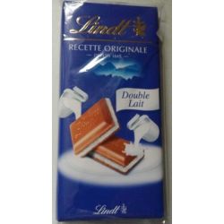 Lindt Double Lait 2X100 Grs