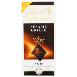 Lindt Excellence Chocolat Noir Graines De Sésame : La Tablette 100 G