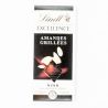 Lindt Chocolat Noir Amandes : La Tablette De 100 G