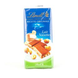 Lindt Chocolat Lait Noisette Tablette 2X 100G