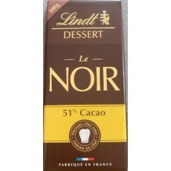 Lindt Dessert Noir 51% 200G