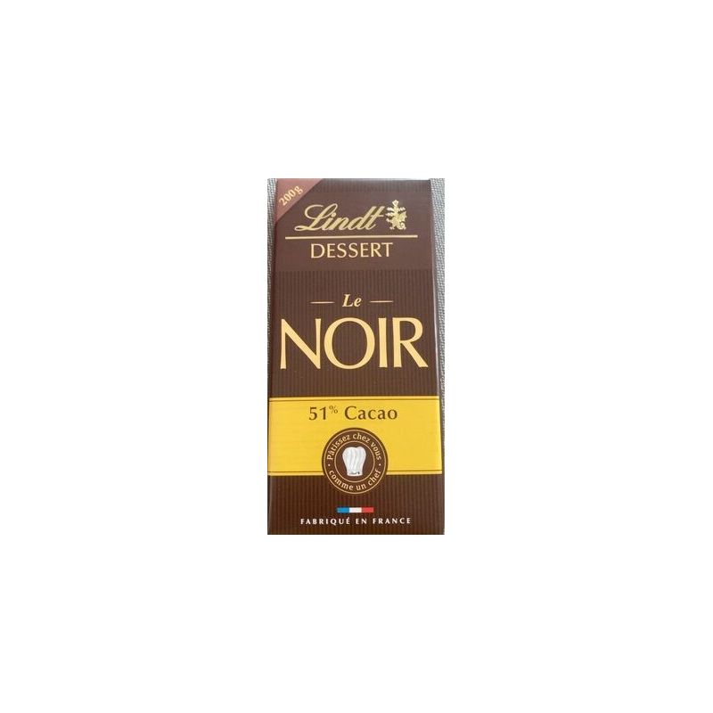 Lindt Dessert Noir 51% 200G