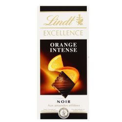 Lindt Excellence Chocolat Noir Orange : La Tablette De 100 G