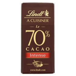 Lindt Excellence Chocolat Noir Intense 70% : La Tablette De 180 G