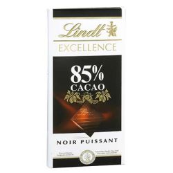 Lindt Tablette 100G Chocolat Excellence Noir 85%