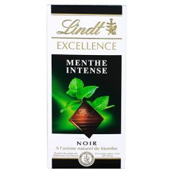 Lindt Excellence Chocolat Noir/Menthe : La Tablette De 100 G