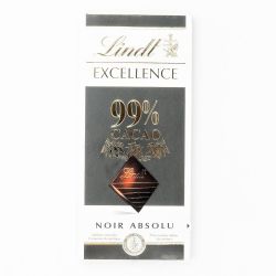 Lindt Excellence Chocolat Noir 99% : La Tablette De 50 G
