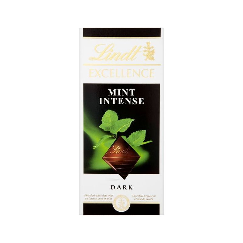 Lindt Excellence Mint Menta Dark Chocolate