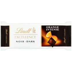Lindt Excellence Noir Orange Intense : La Tablette De 35 G