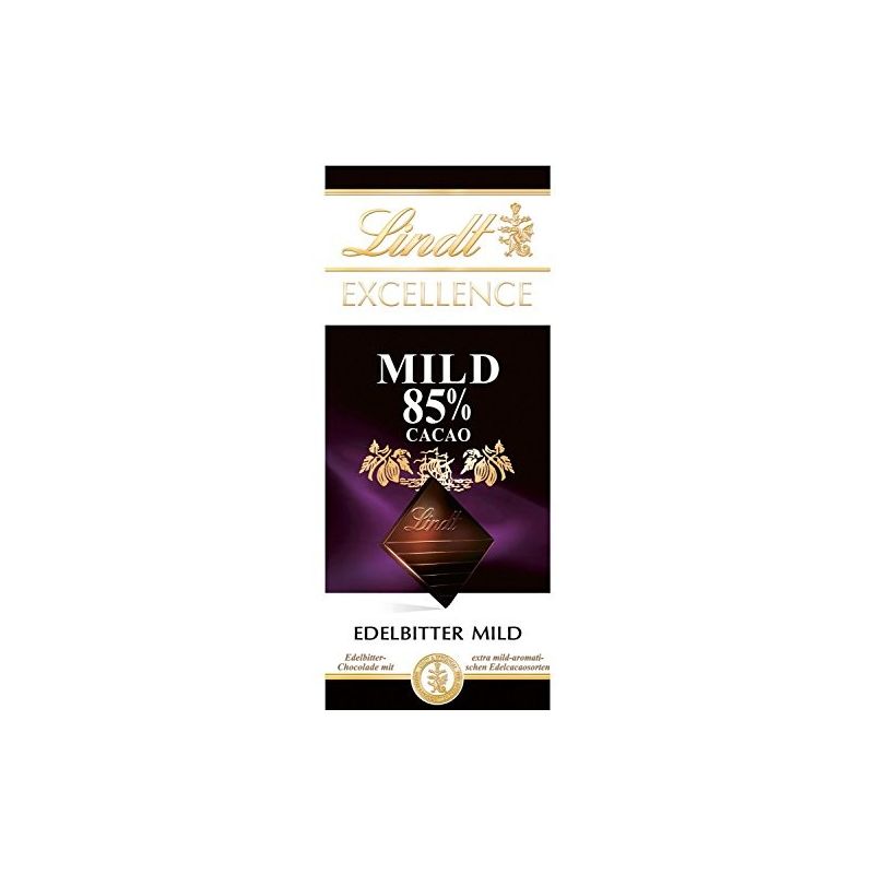 Lindt Excellence Chocolat Noir Doux 85% : Le Tablette De 100G