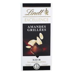 Lindt Chocolat Excellence Noir Amande 100G