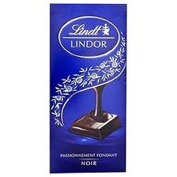 Lindt Tablette 150G Chocolat Lindor Noir