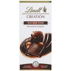 Lindt Tablette 150G Chocolat Creation Noir Praline Rocher