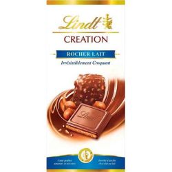 Lindt Tablette 150G Chocolat Creation Lait Praline Rocher