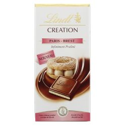 Lindt Création Chocolat Au Lait Et Praline Paris Brest : La Tablette De 150G