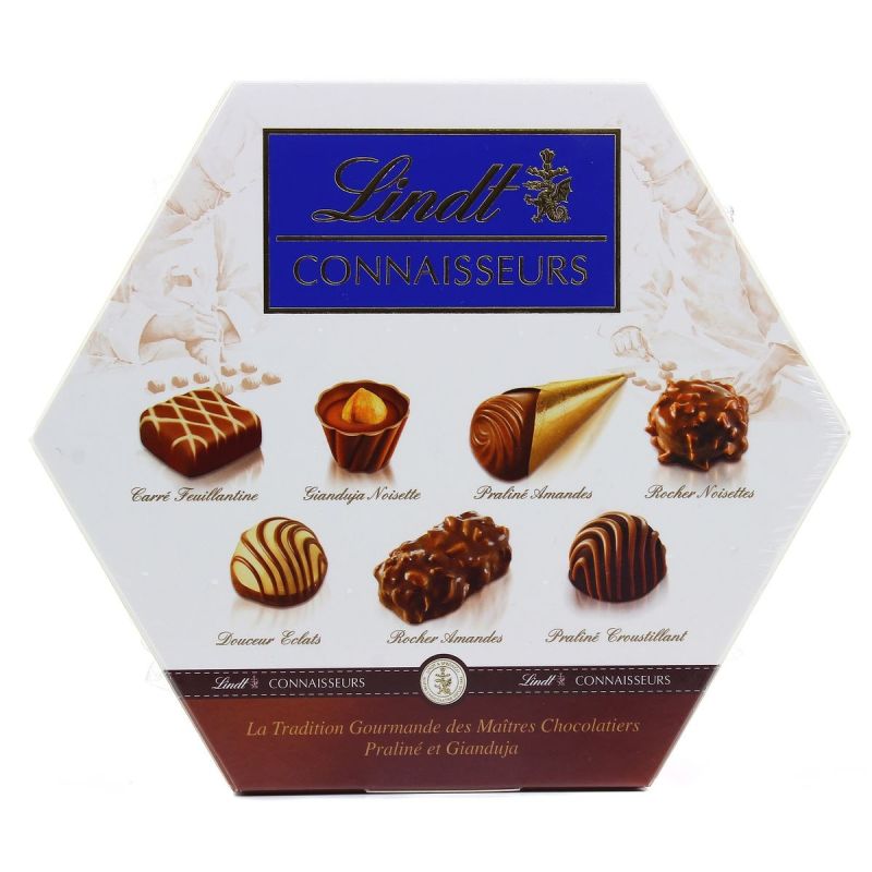Lindt Connaisseurs Chocolat Assortiment : La Boite De 217 G