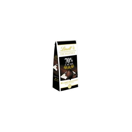 Lindt Excellence Chocolat Noir Dégustation : Les 30 Carrés - 165 G