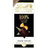 Lindt Excellence Chocolat 100% Cacao Orange : La Tablette De 50 G