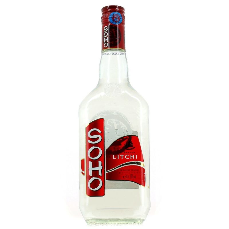 Soho Liqueur Saveur Litchi 15% : La Bouteille De 70 Cl