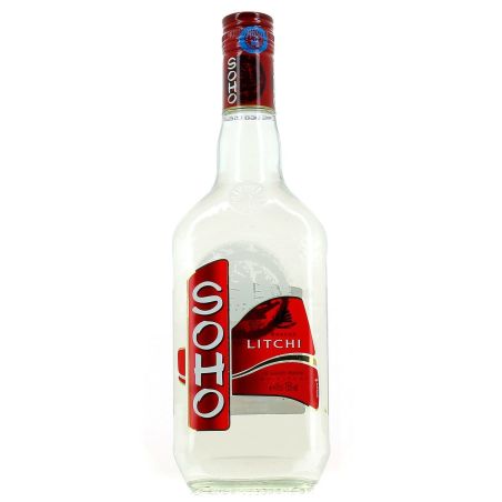 Soho Liqueur Saveur Litchi 15% : La Bouteille De 70 Cl