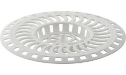 Novobain Grille Évier Blanc Diamètre 80 Mm