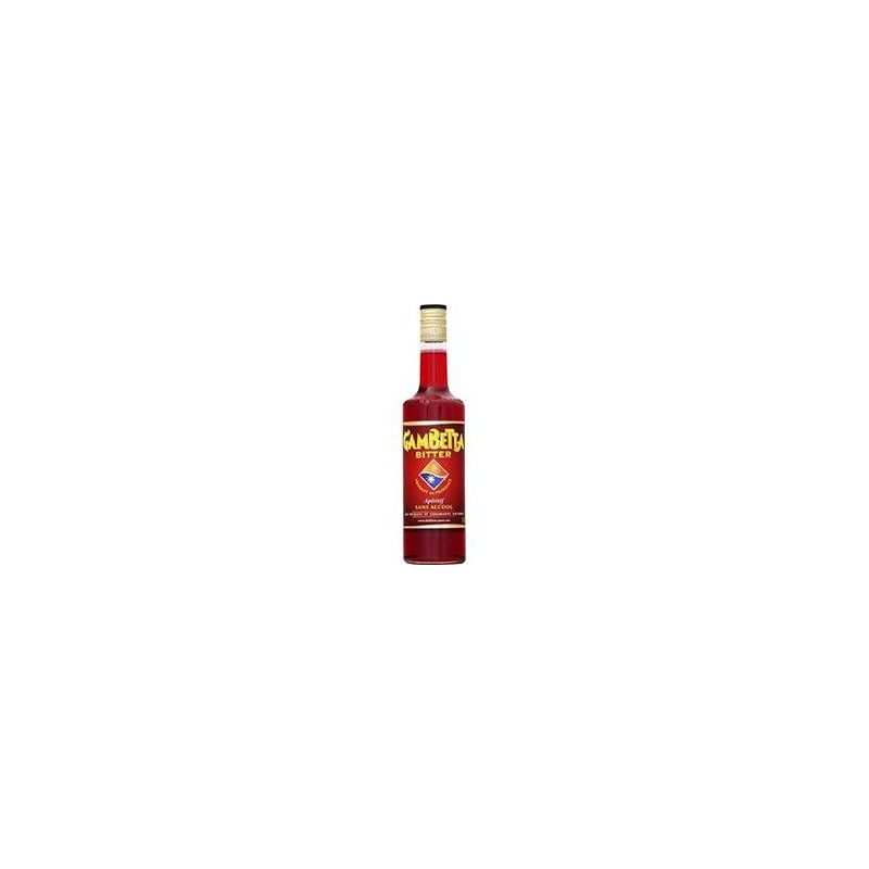 Gambetta Apéritif Bitter Sans Alcool La Bouteille De 75 Cl