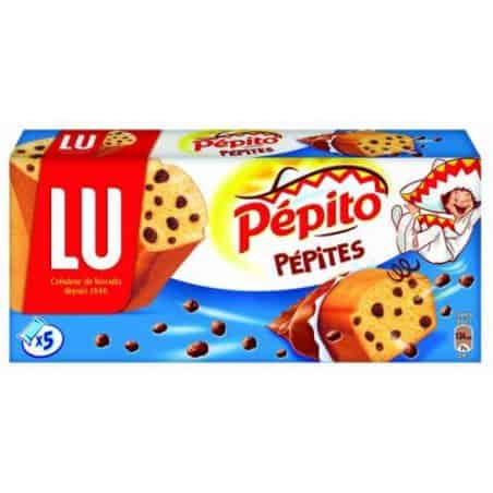 Lu Gâteaux Pépites De Chocolat Pépito : Le Paquet 5 - 150 G