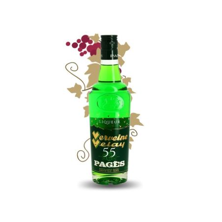 Pages Liqueur La Verveine Du Velay Verte 55% : Bouteille De 50Cl