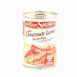 William Saurin Plat Cuisiné Choucroute Garnie : La Boite De 400 G