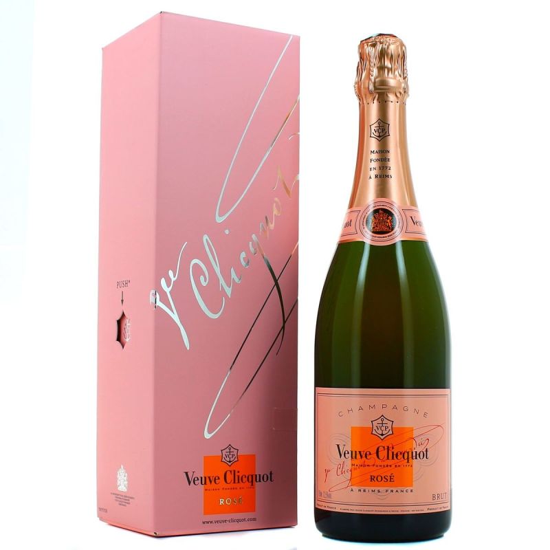 Veuve Cliquot Clicquot Rose Non Vintage12D 75Cl Sous Design Box