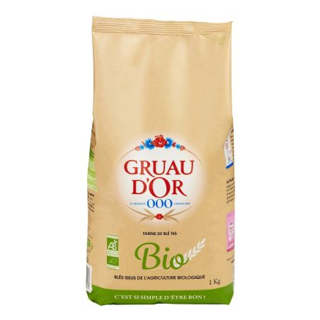 Gruau Dor D'Or Farine De Blé T65 Bio Le Paquet D'1Kg